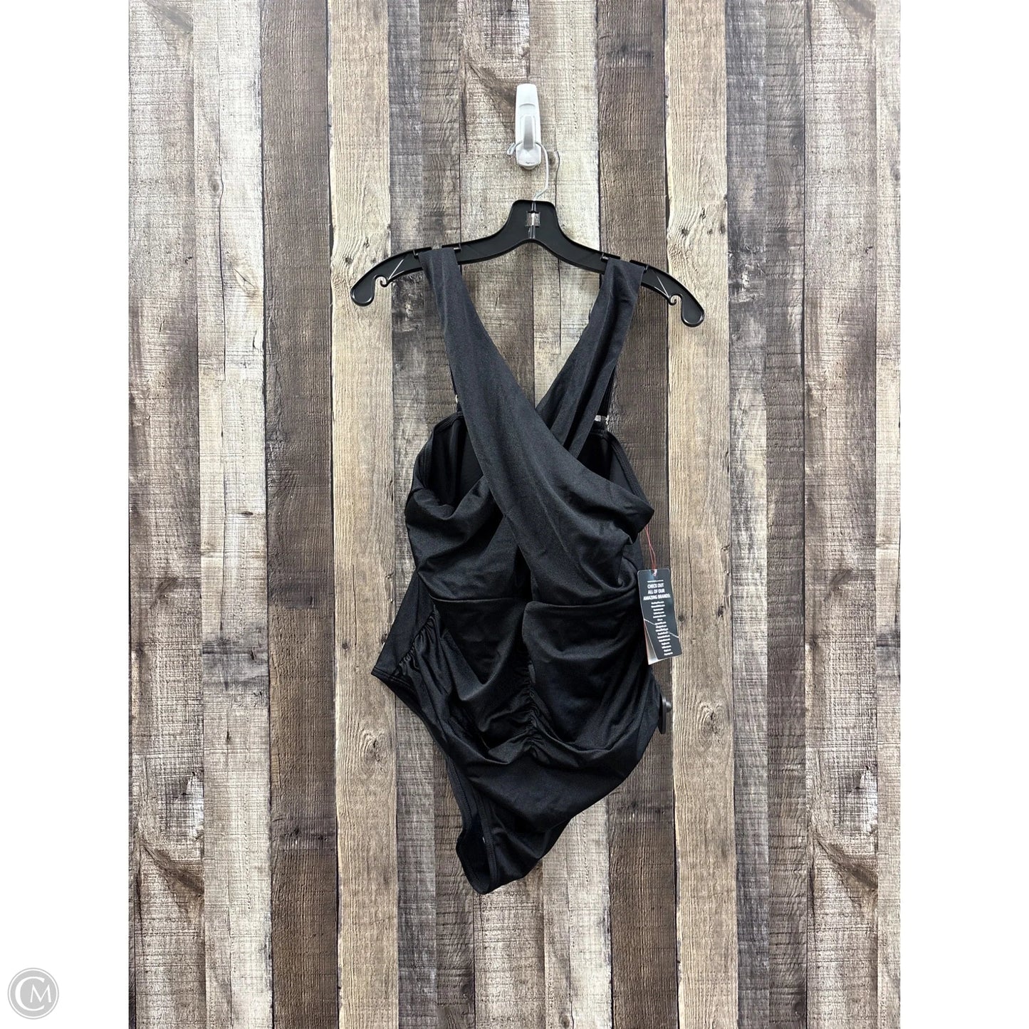 Swimsuit By Cme In Black, Size: 18