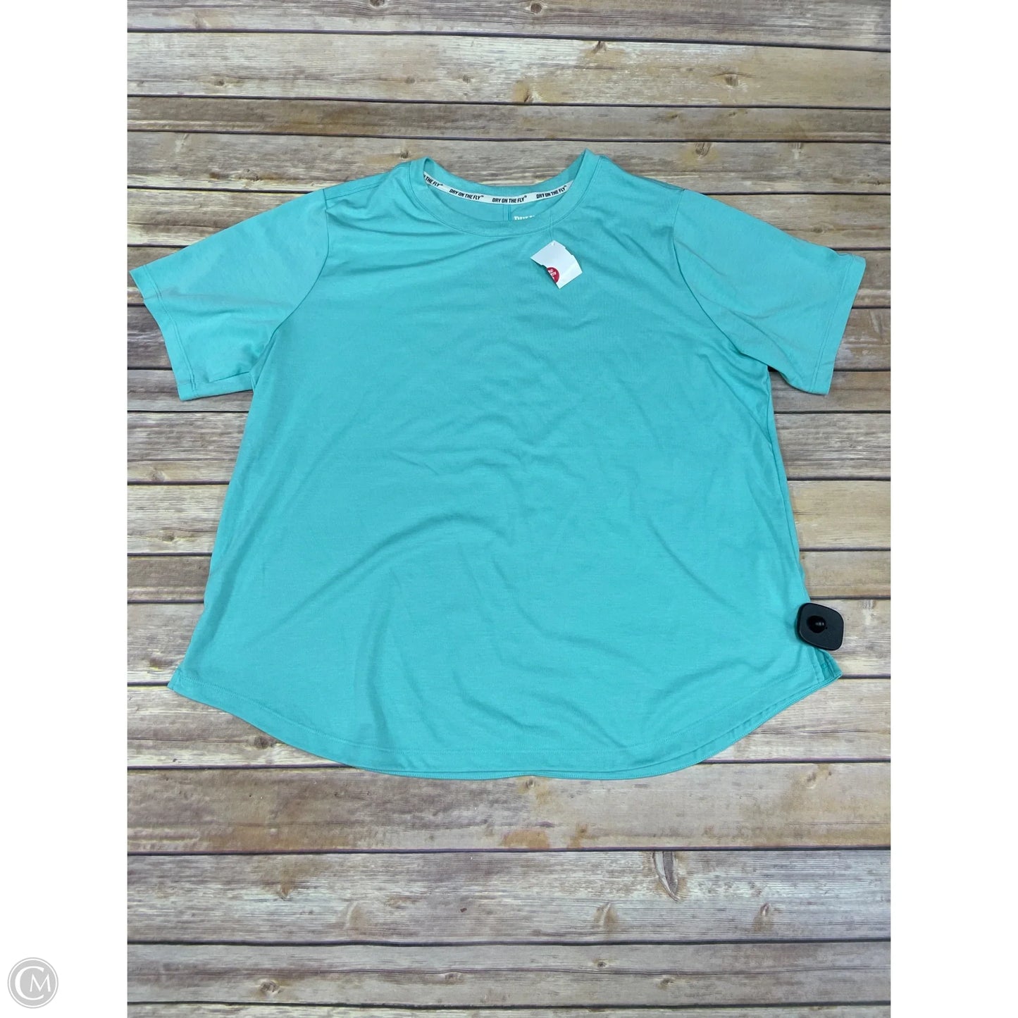 Top Short Sleeve By Duluth Trading In Aqua, Size: L