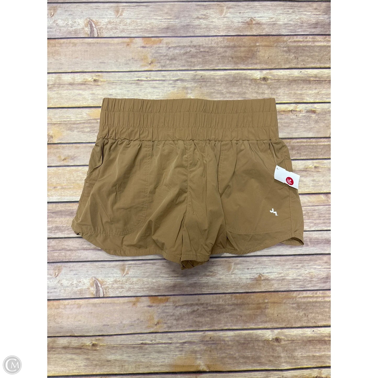 Athletic Shorts By Joy Lab In Tan, Size: M