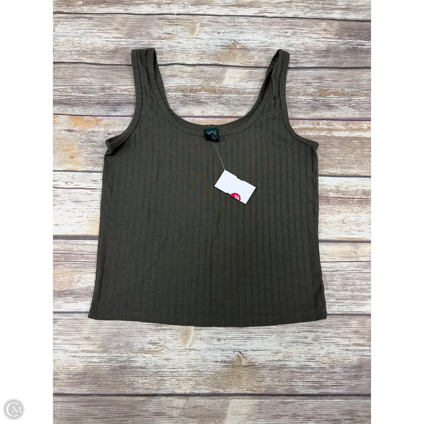 Top Sleeveless By Wild Fable In Green, Size: M