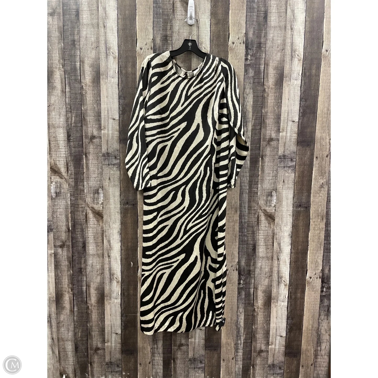 Dress Casual Maxi By H&m In Striped Pattern, Size: L