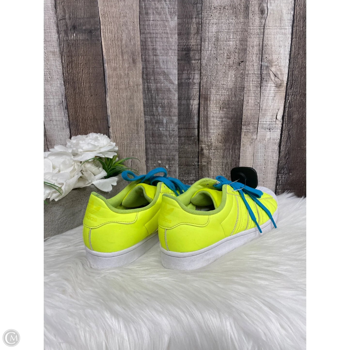 Shoes Sneakers By Adidas In Yellow, Size: 7.5