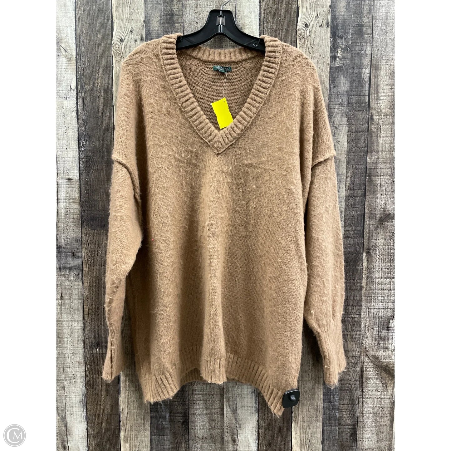 Sweater By Wild Fable In Brown, Size: Xxl
