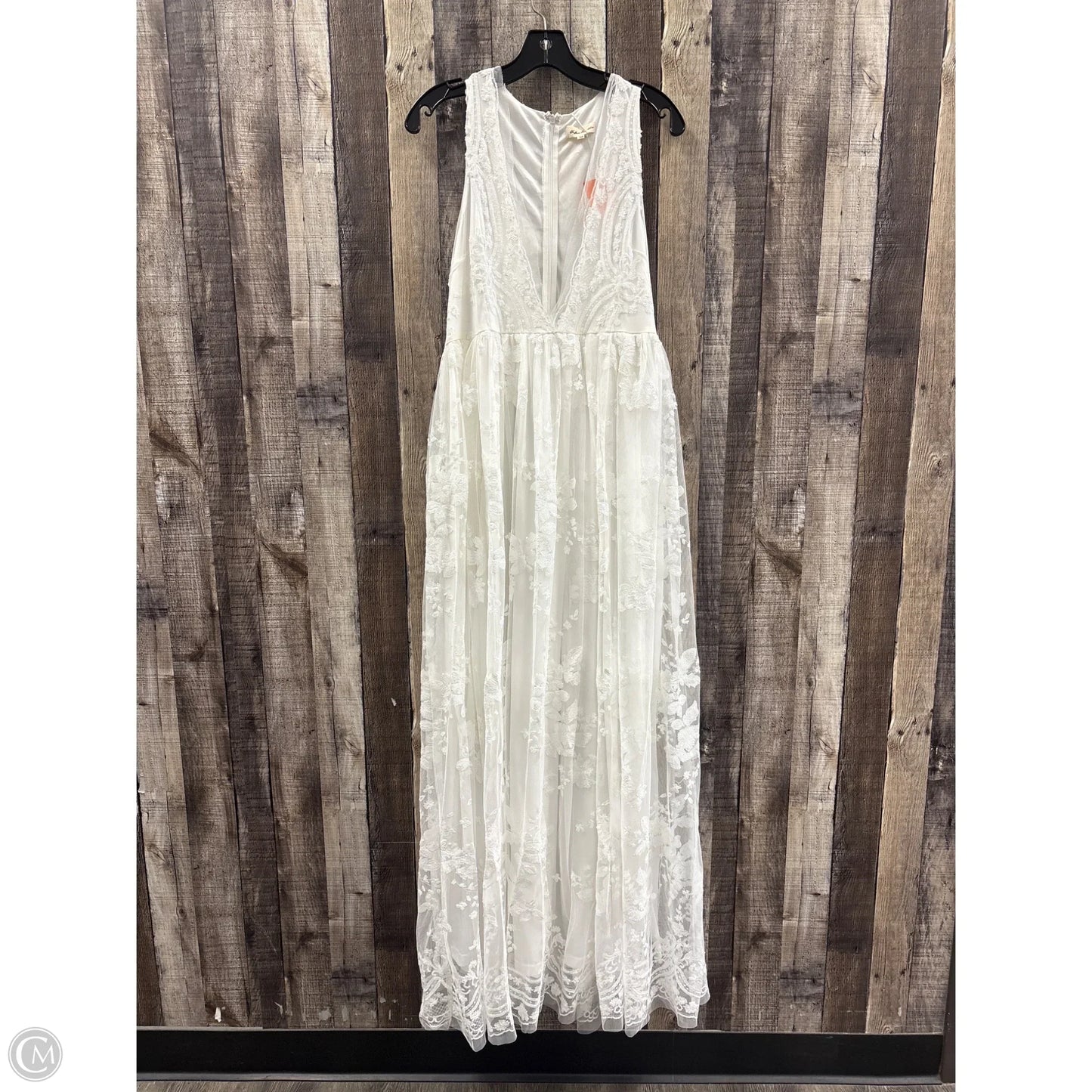 Dress Party Long By Cmb In White, Size: M