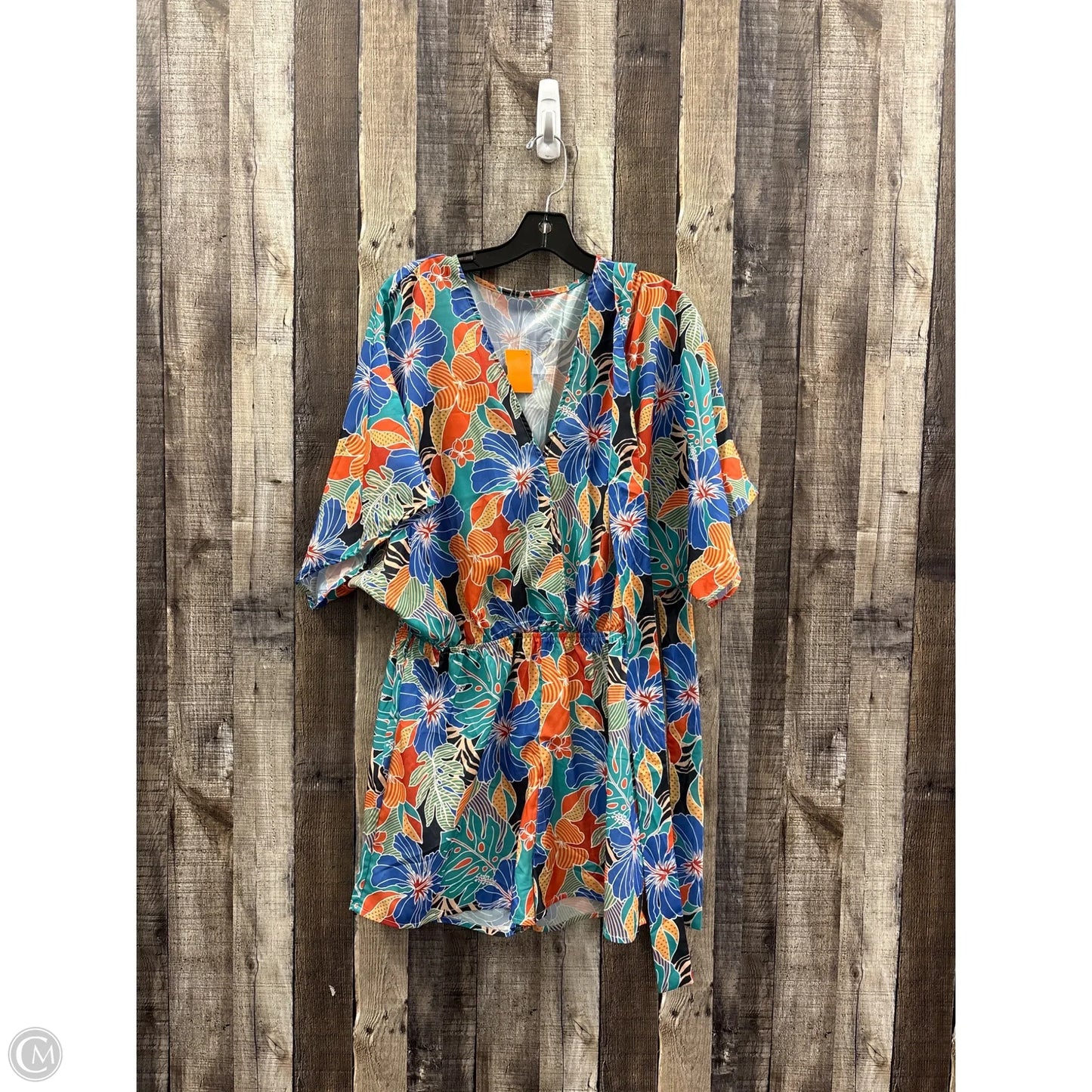 Romper By Cupshe In Floral Print, Size: M