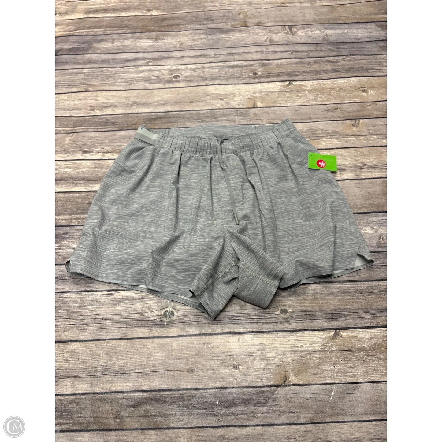 Athletic Shorts By Lululemon In Grey, Size: M