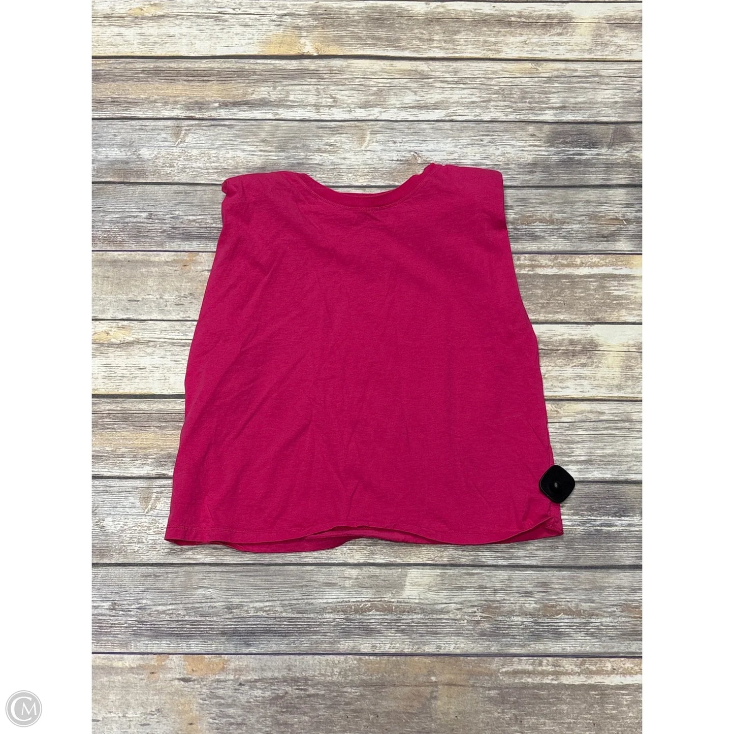 Top Sleeveless By Zara In Pink, Size: L