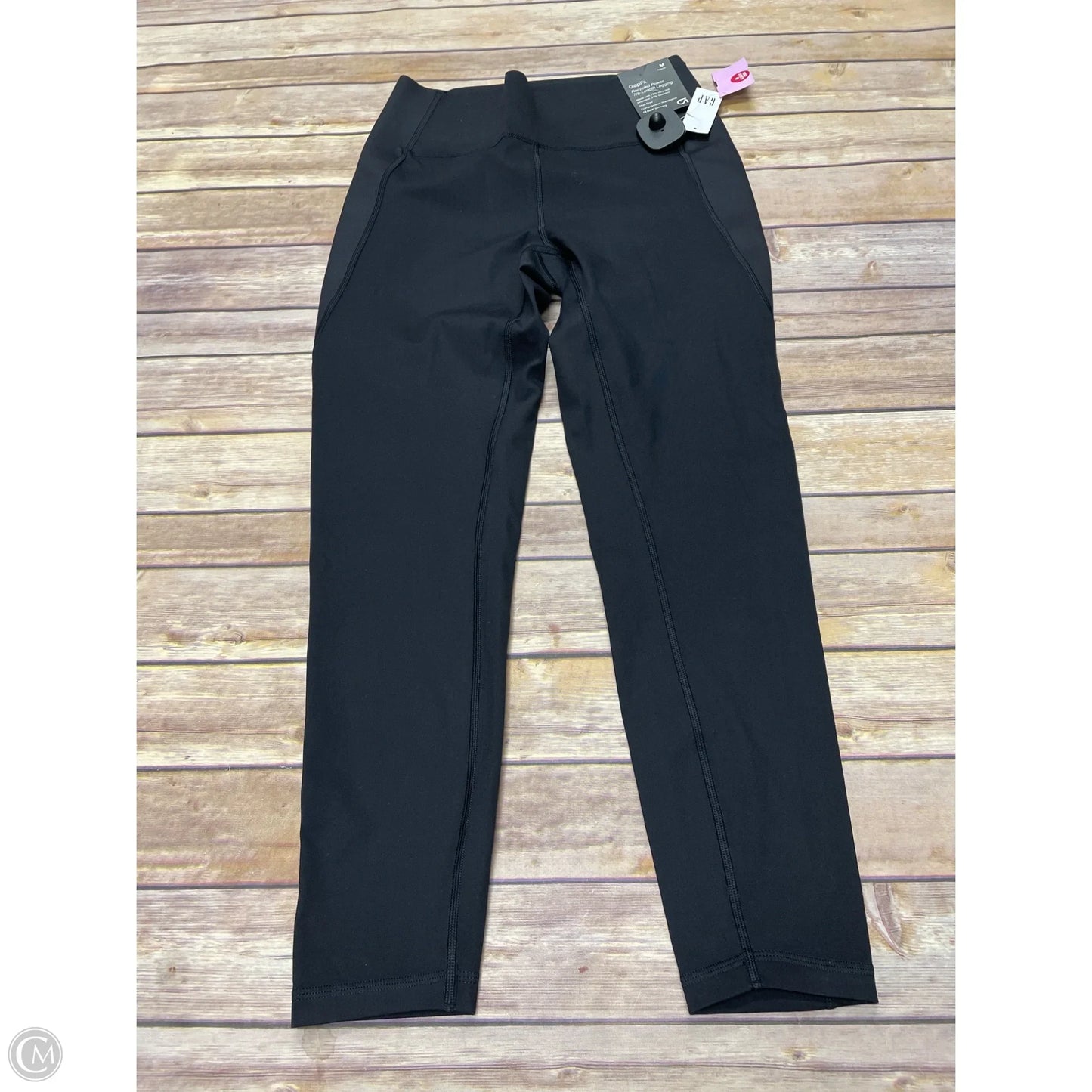 Athletic Leggings By Gapfit In Black, Size: M