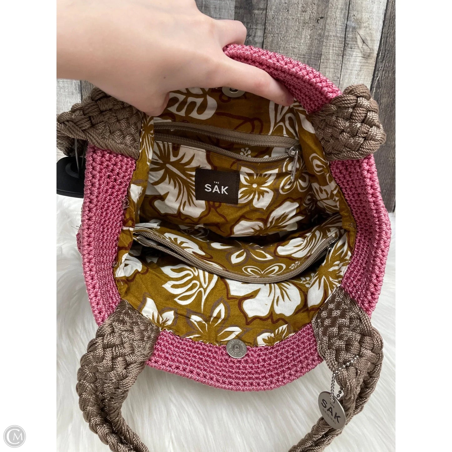 Handbag By Sakroots, Size: Medium