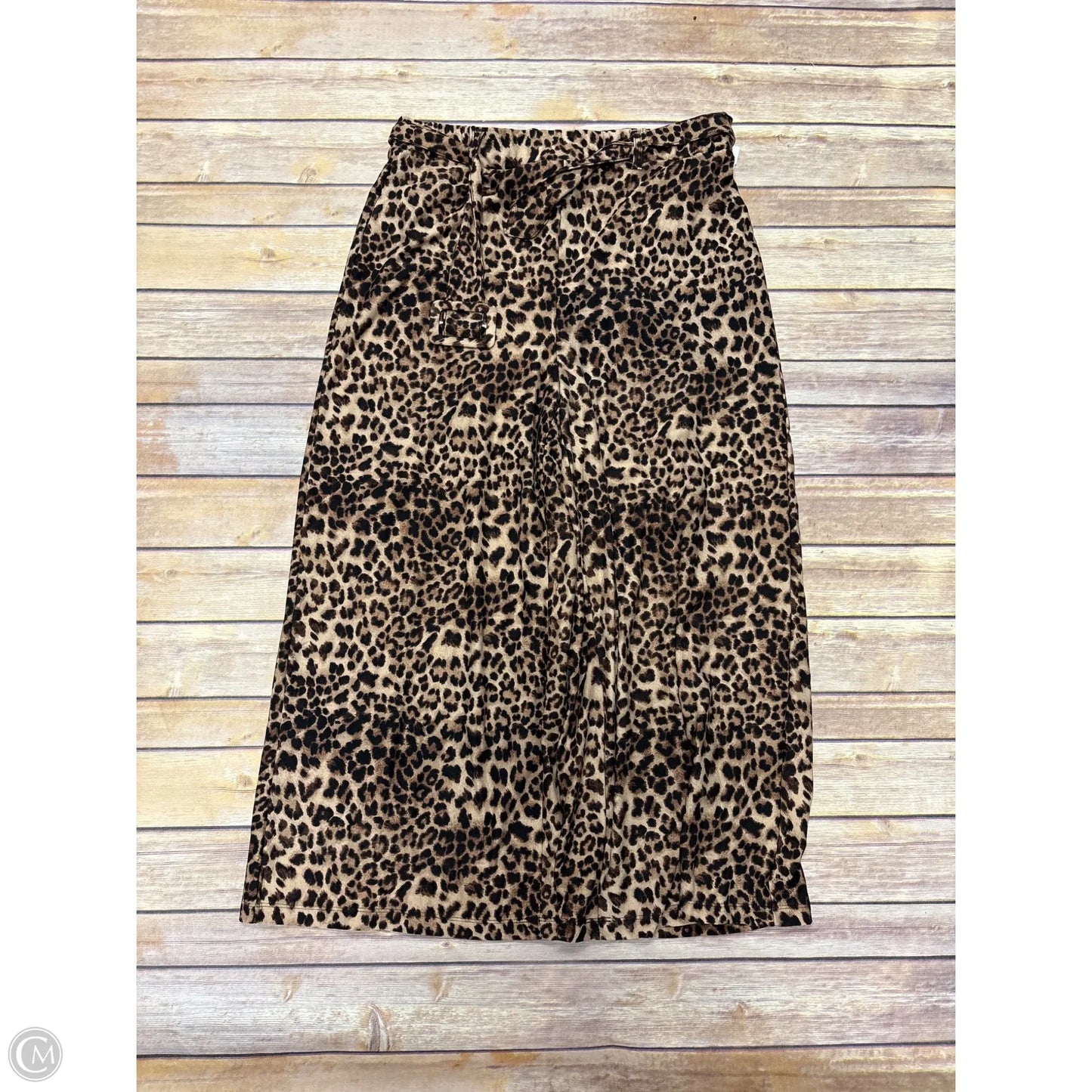 Pants Cropped By No Comment In Animal Print, Size: L
