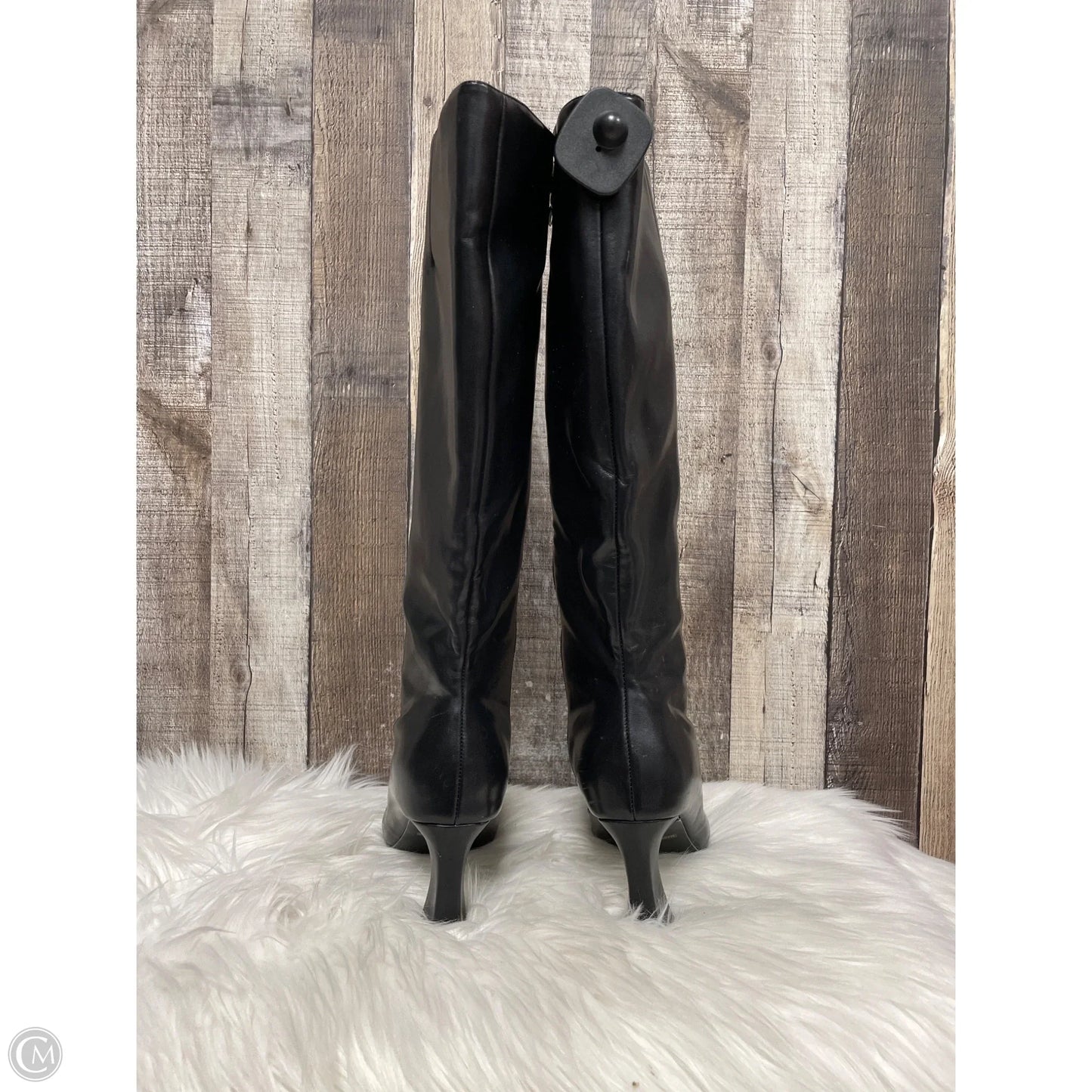 Boots Ankle Heels By Cme In Black, Size: 7.5