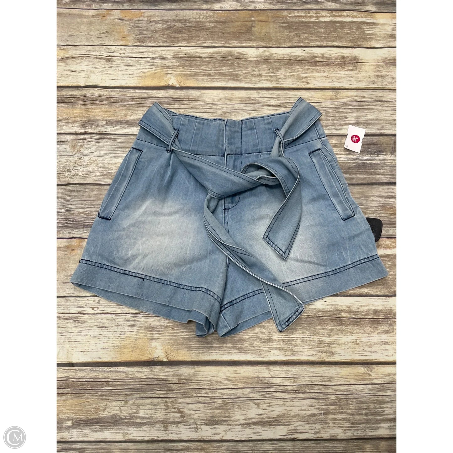 Shorts By Easel In Blue Denim, Size: M