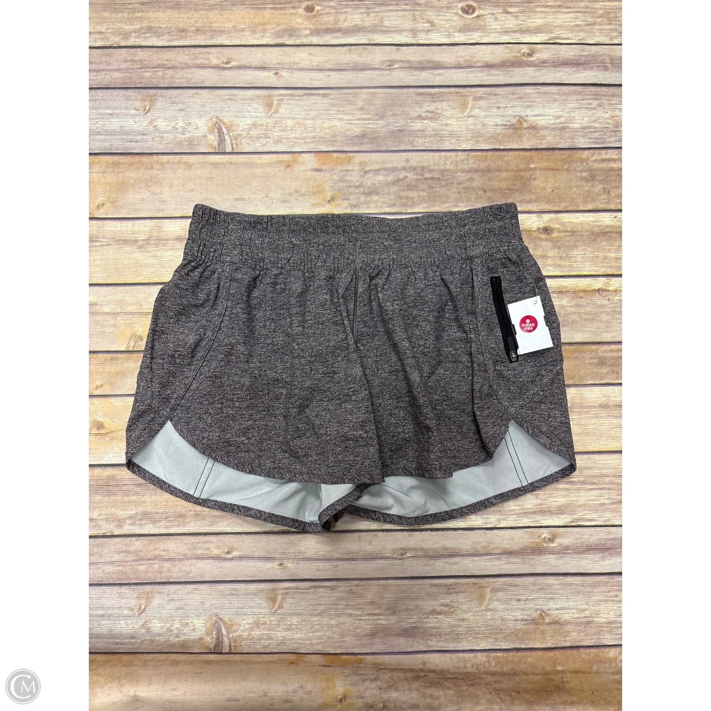 Athletic Shorts By Lululemon In Grey, Size: 10