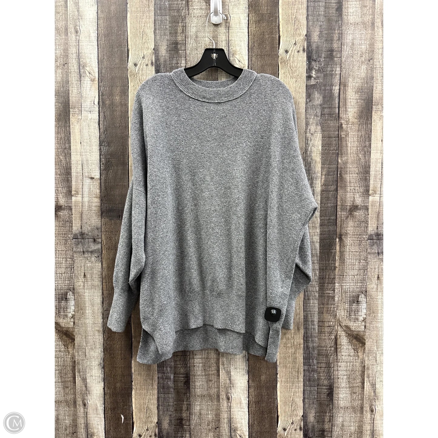 Sweater By Abercrombie And Fitch In Grey, Size: L