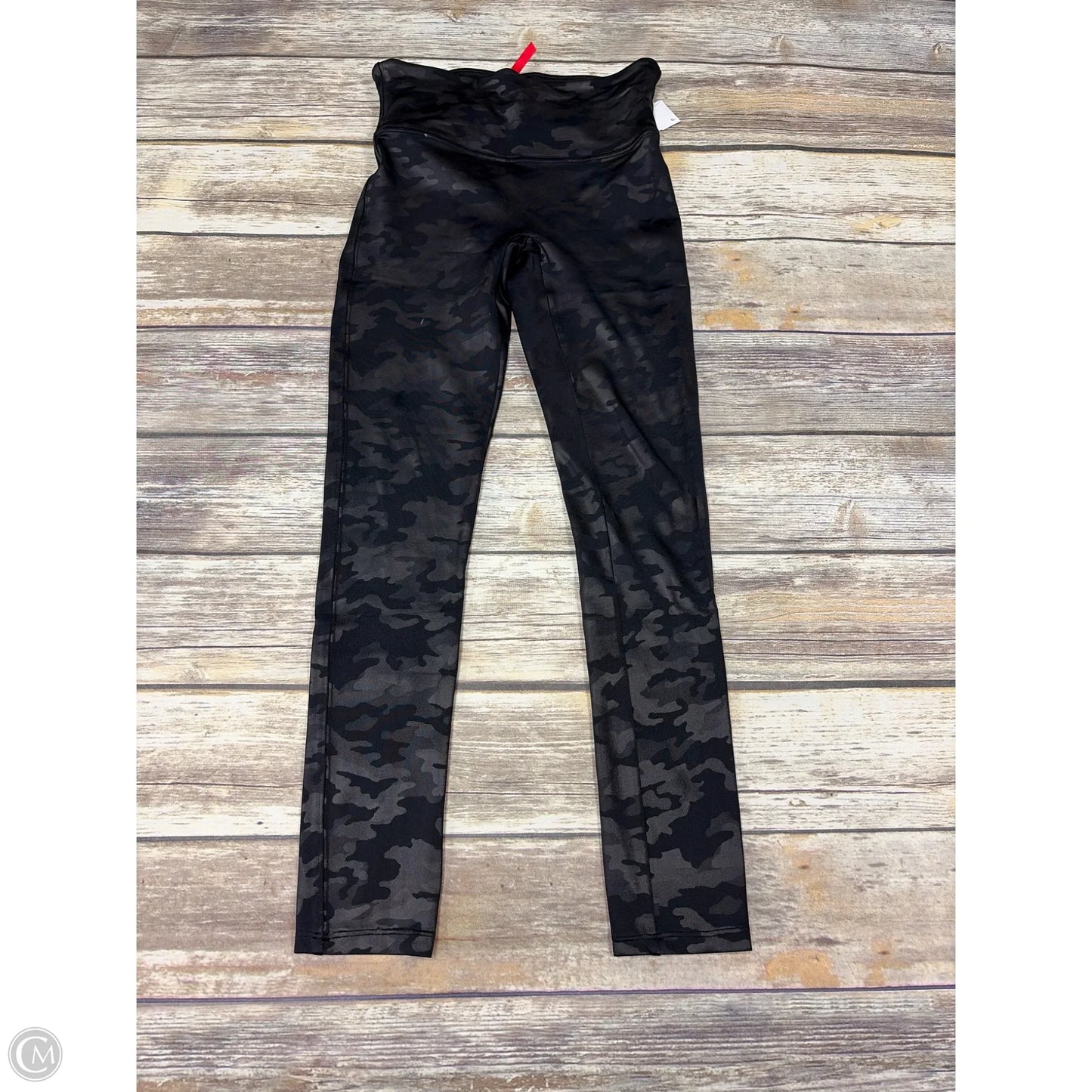 Athletic Leggings By Spanx In Camouflage Print, Size: S