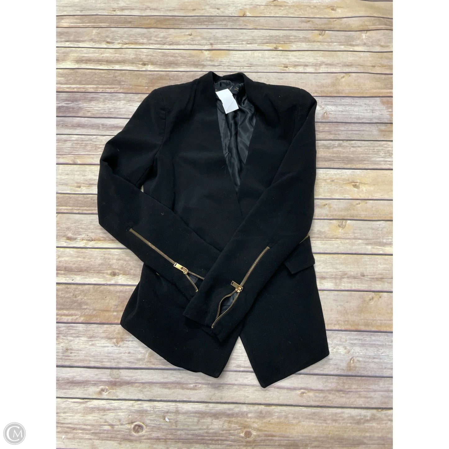 Blazer By Zara Basic In Black, Size: S