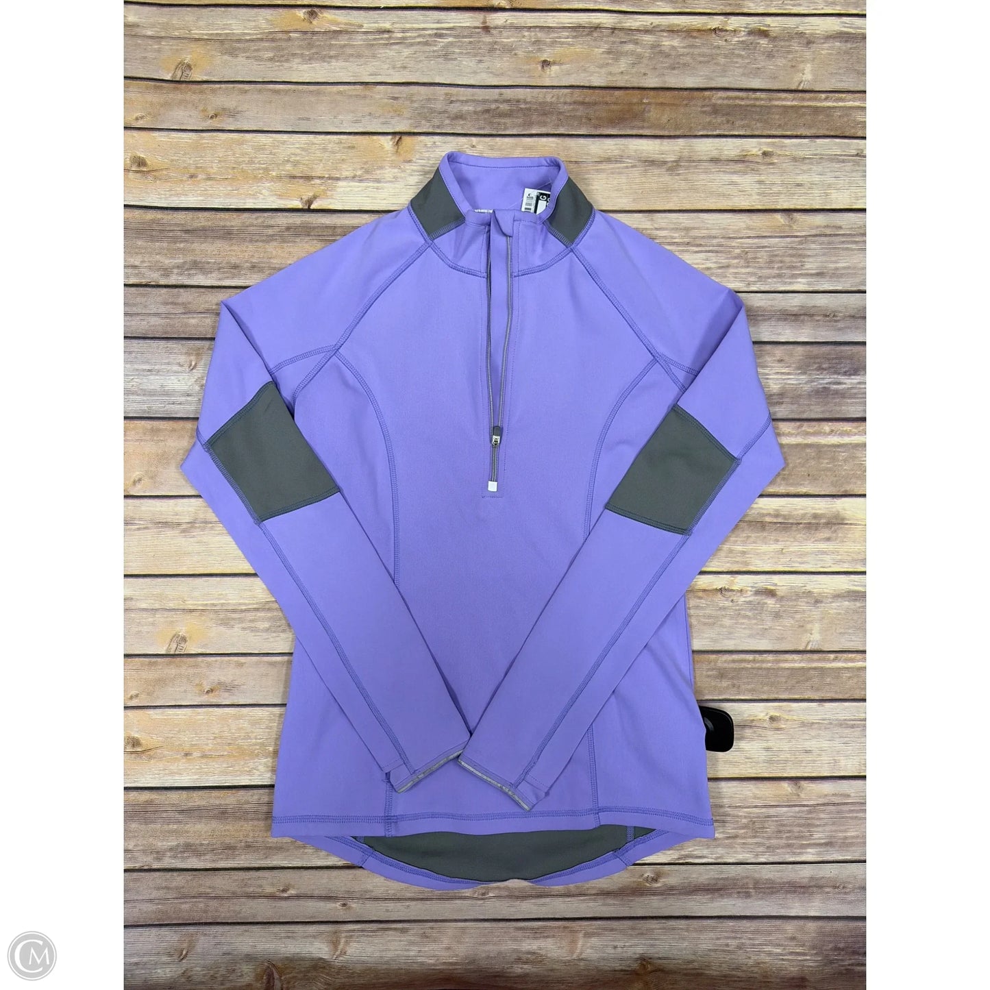 Athletic Jacket By Athleta In Purple, Size: Xs