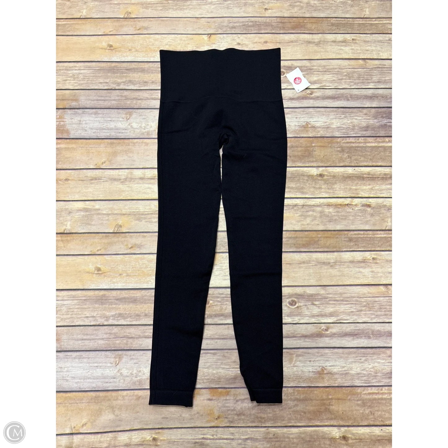 Athletic Leggings By Spanx In Black, Size: M