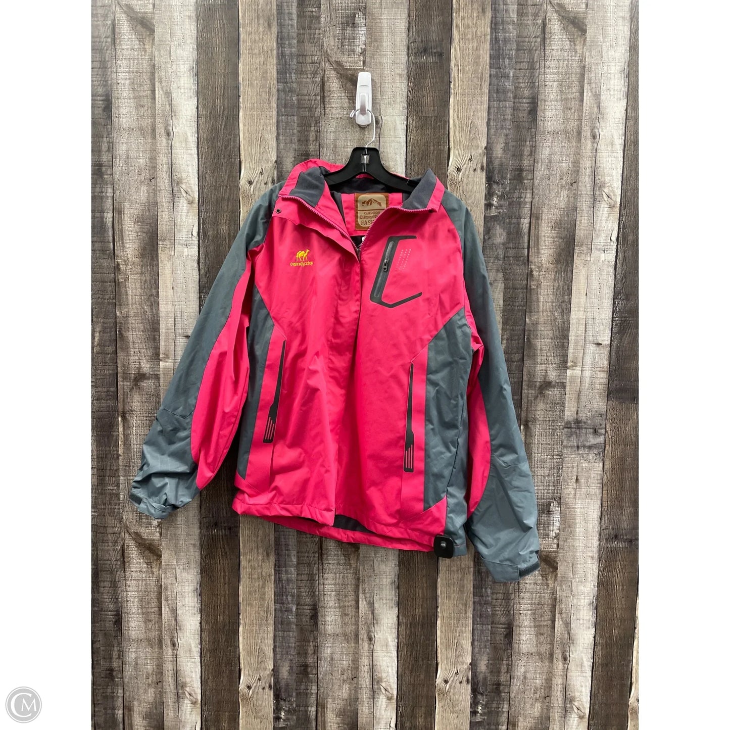 Athletic Jacket By Cme In Pink, Size: Xl