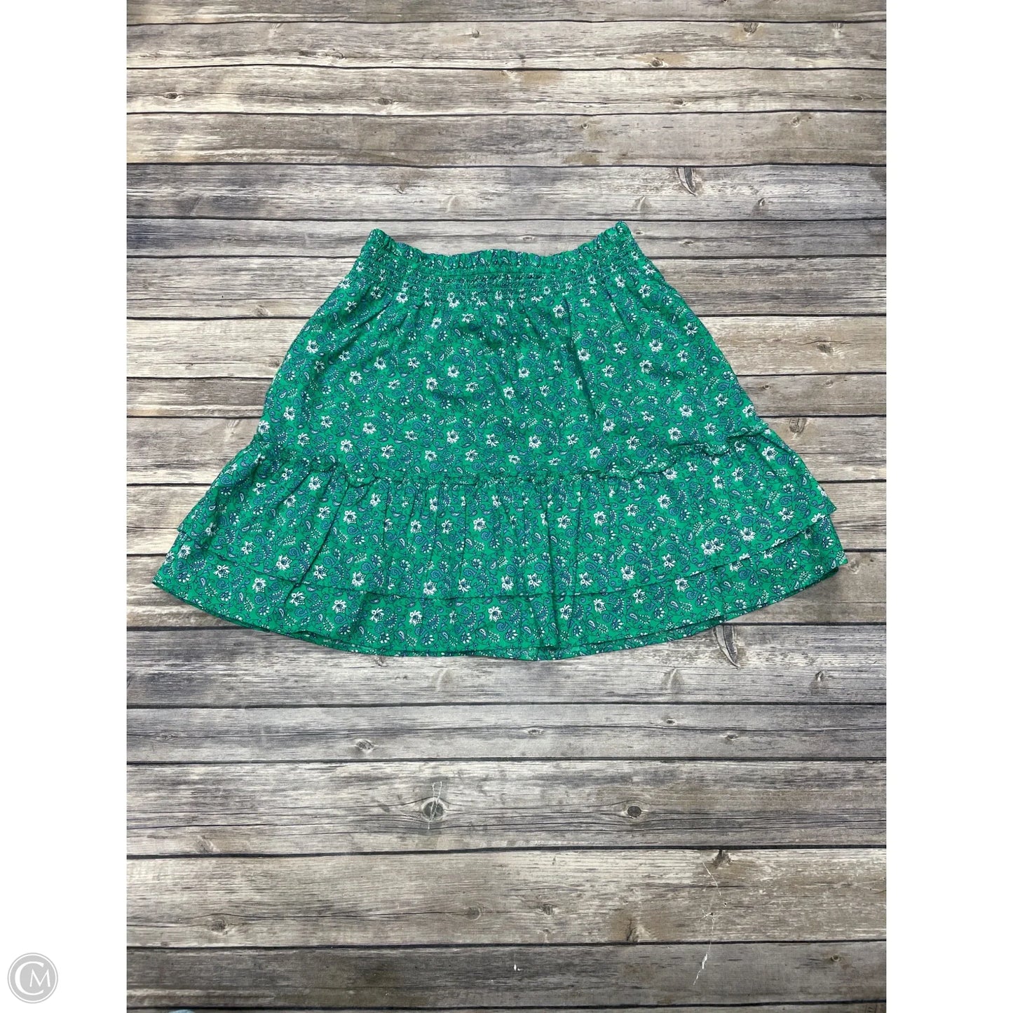 Skirt Mini & Short By J. Crew In Green, Size: S
