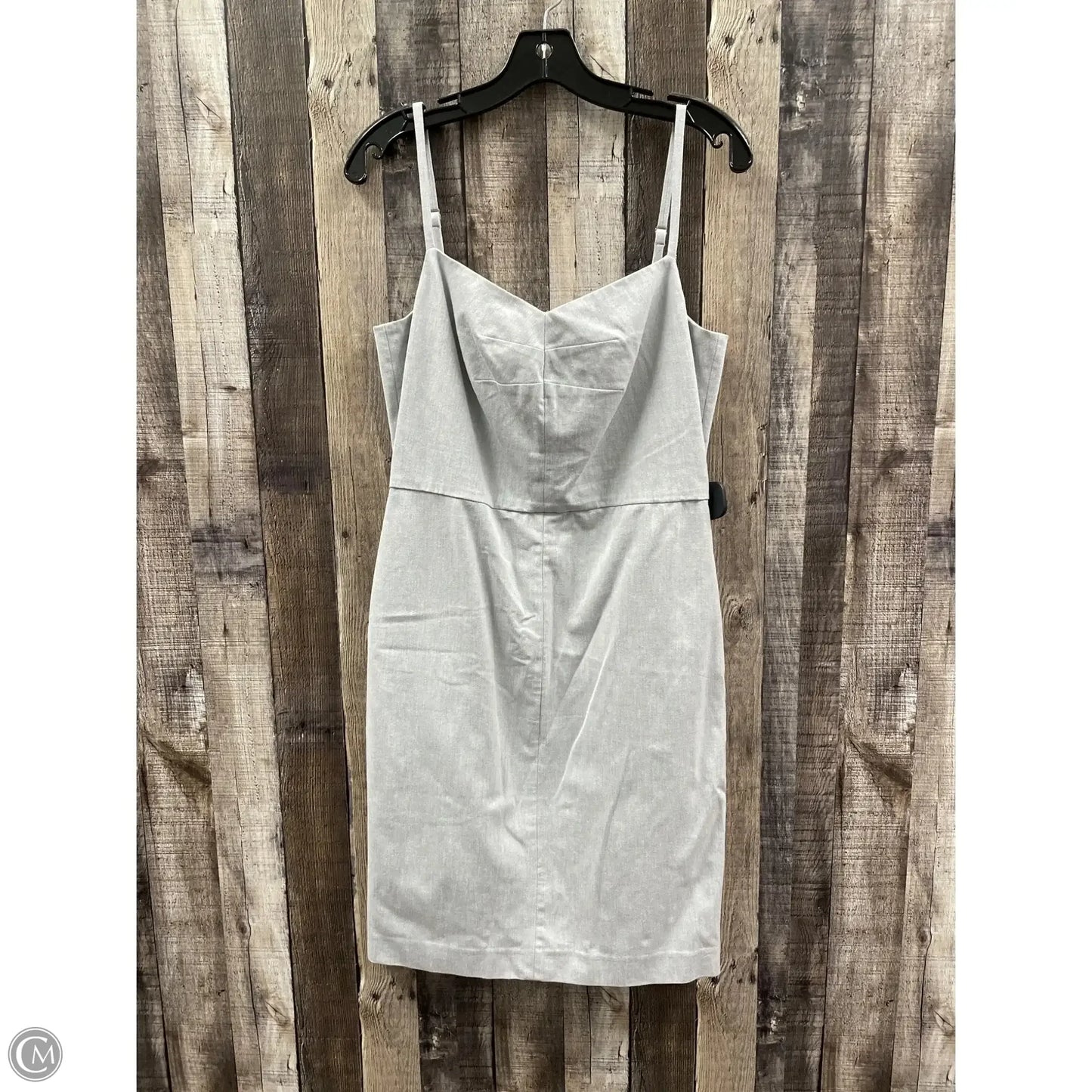 Dress Casual Short By Banana Republic In Grey, Size: M