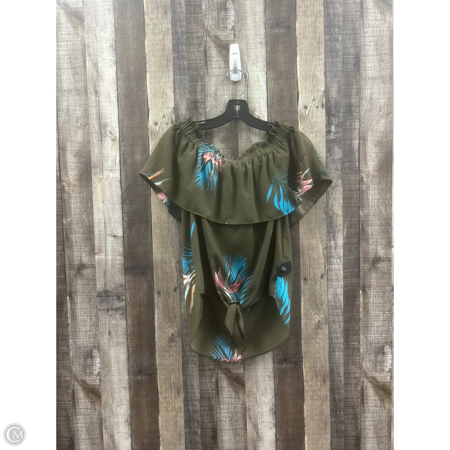 Top Short Sleeve By Apt 9 In Multi-colored, Size: S