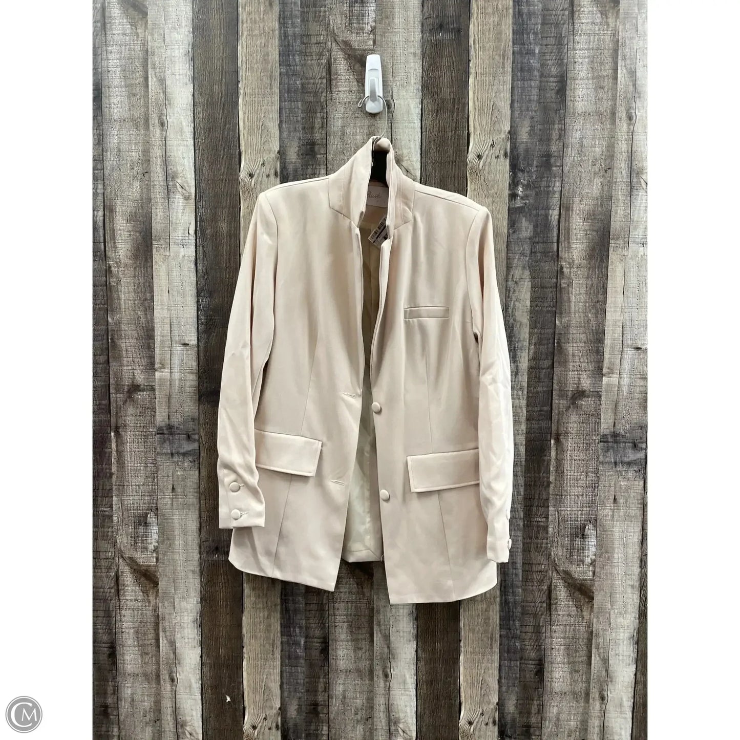Jacket Denim By Cme In Beige, Size: S