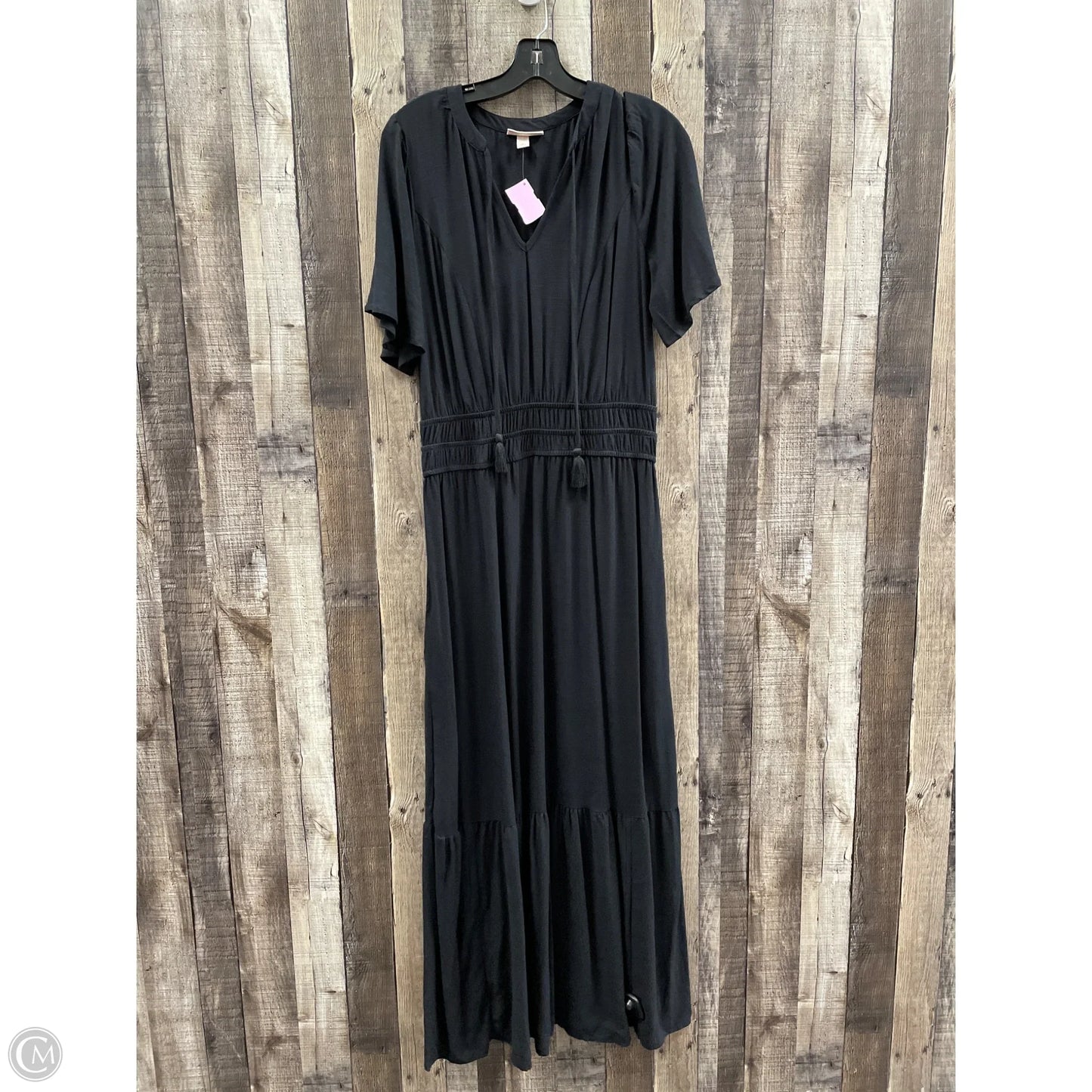 Dress Casual Maxi By Knox Rose In Black, Size: S