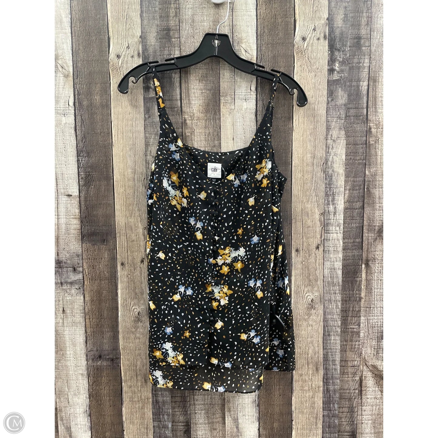 Top Sleeveless By Cabi In Multi-colored, Size: S