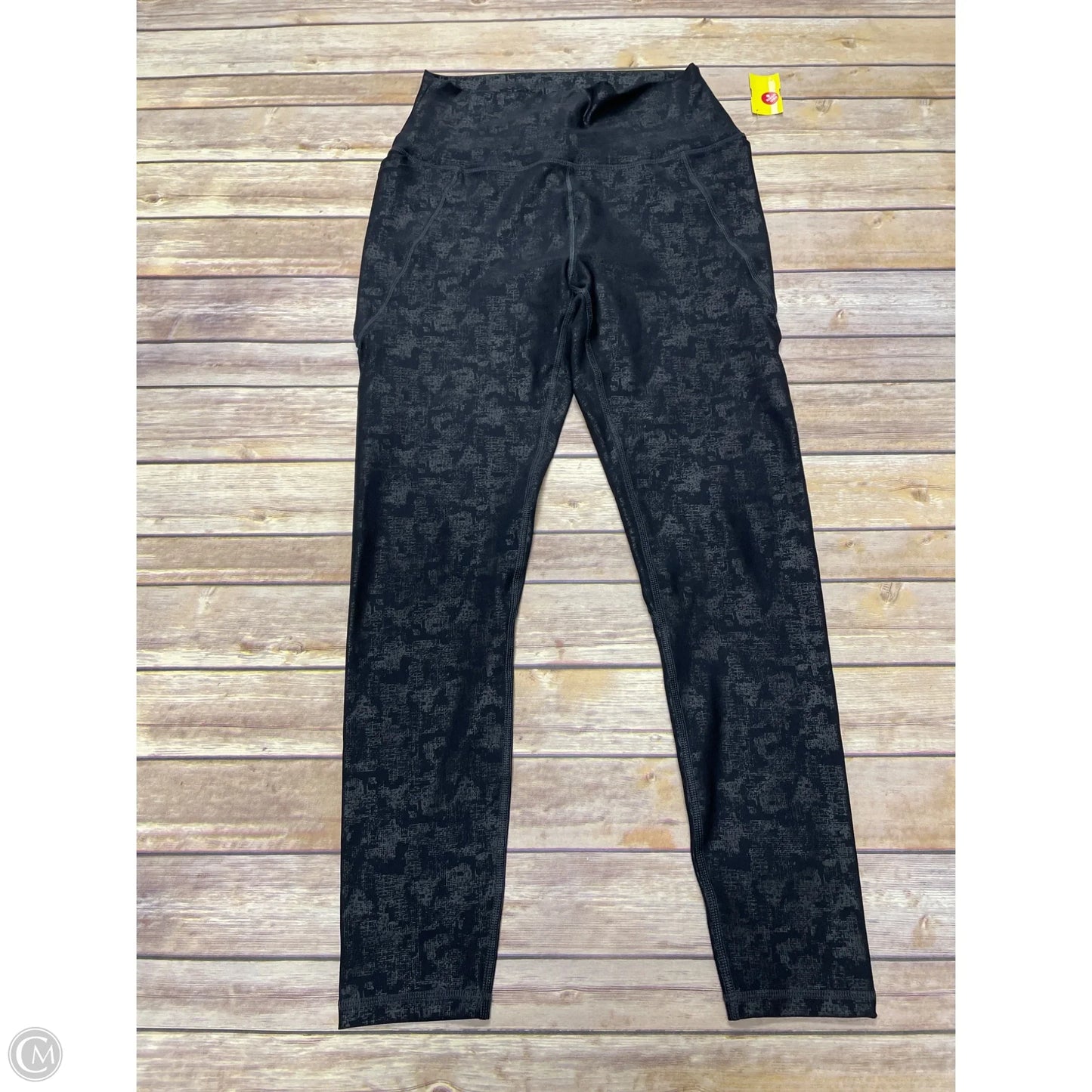 Athletic Leggings By Mono B In Black, Size: L