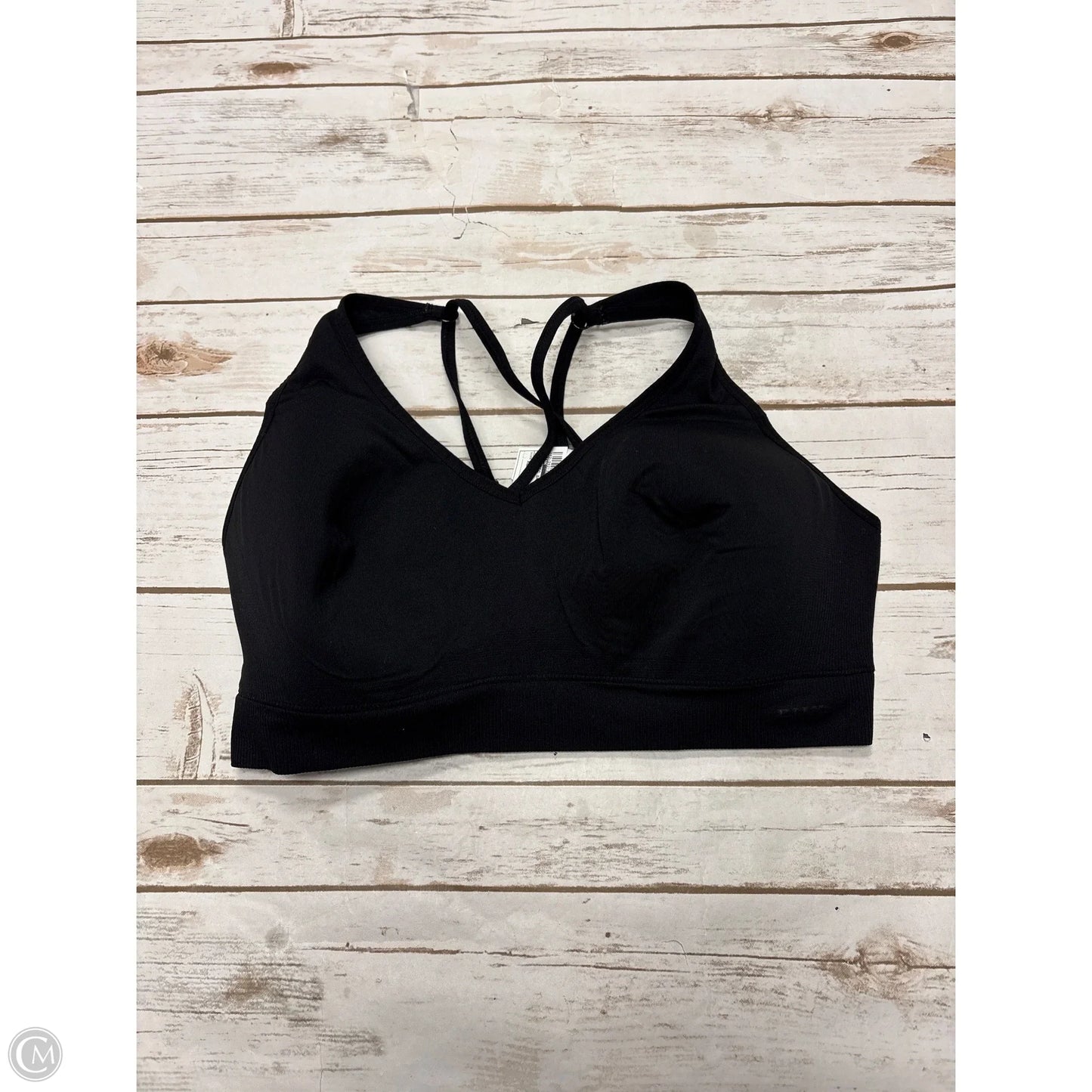 Athletic Bra By Pink In Black, Size: Xl