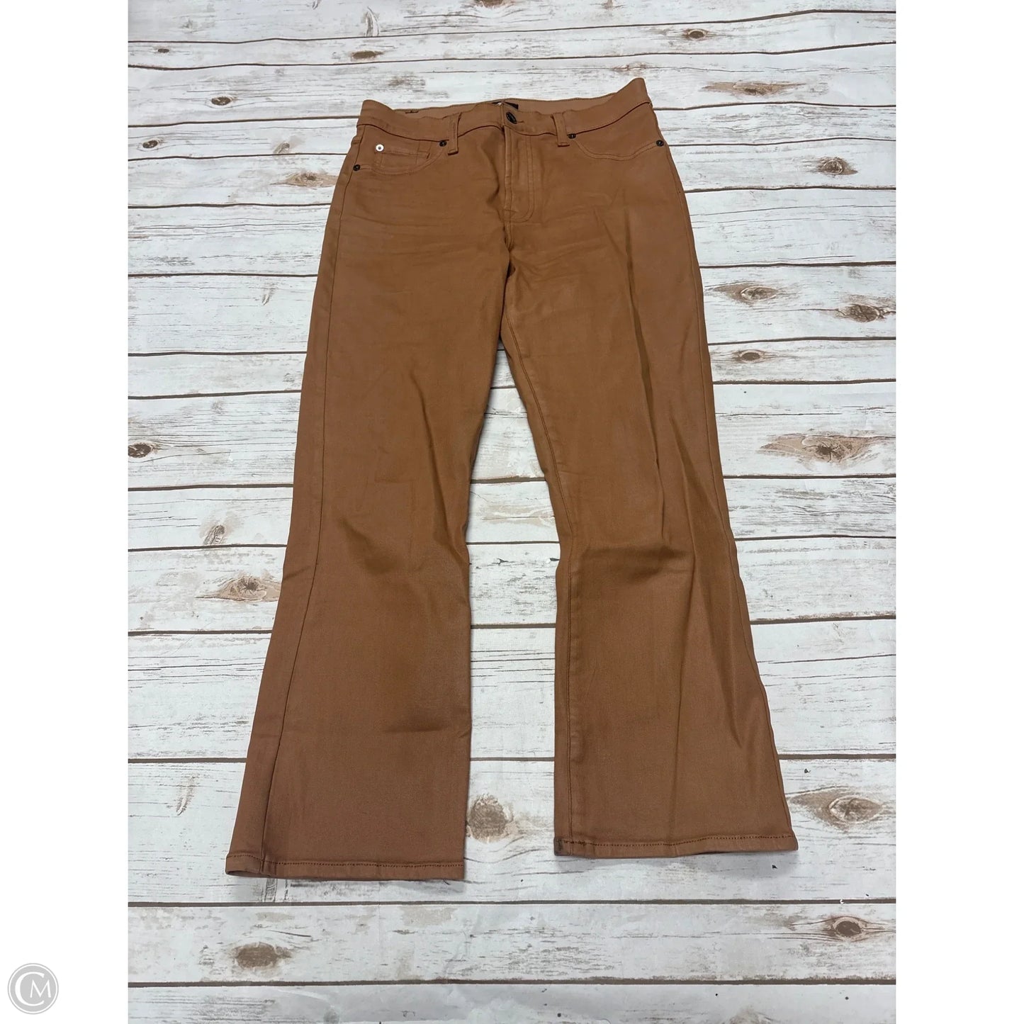 Pants Wide Leg By 7 For All Mankind In Tan, Size: 8