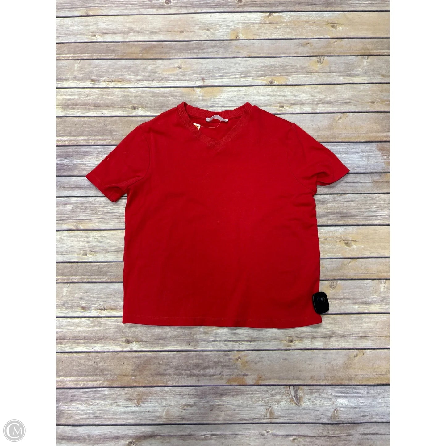 Top Short Sleeve Basic By Mng In Red, Size: M