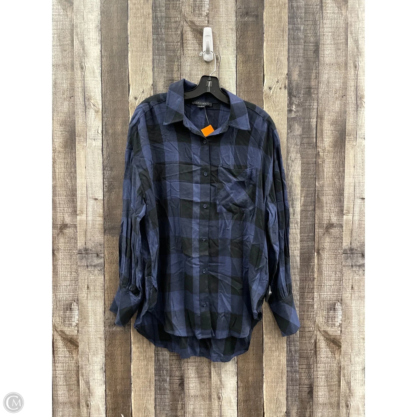 Top Long Sleeve By Sanctuary In Blue, Size: S