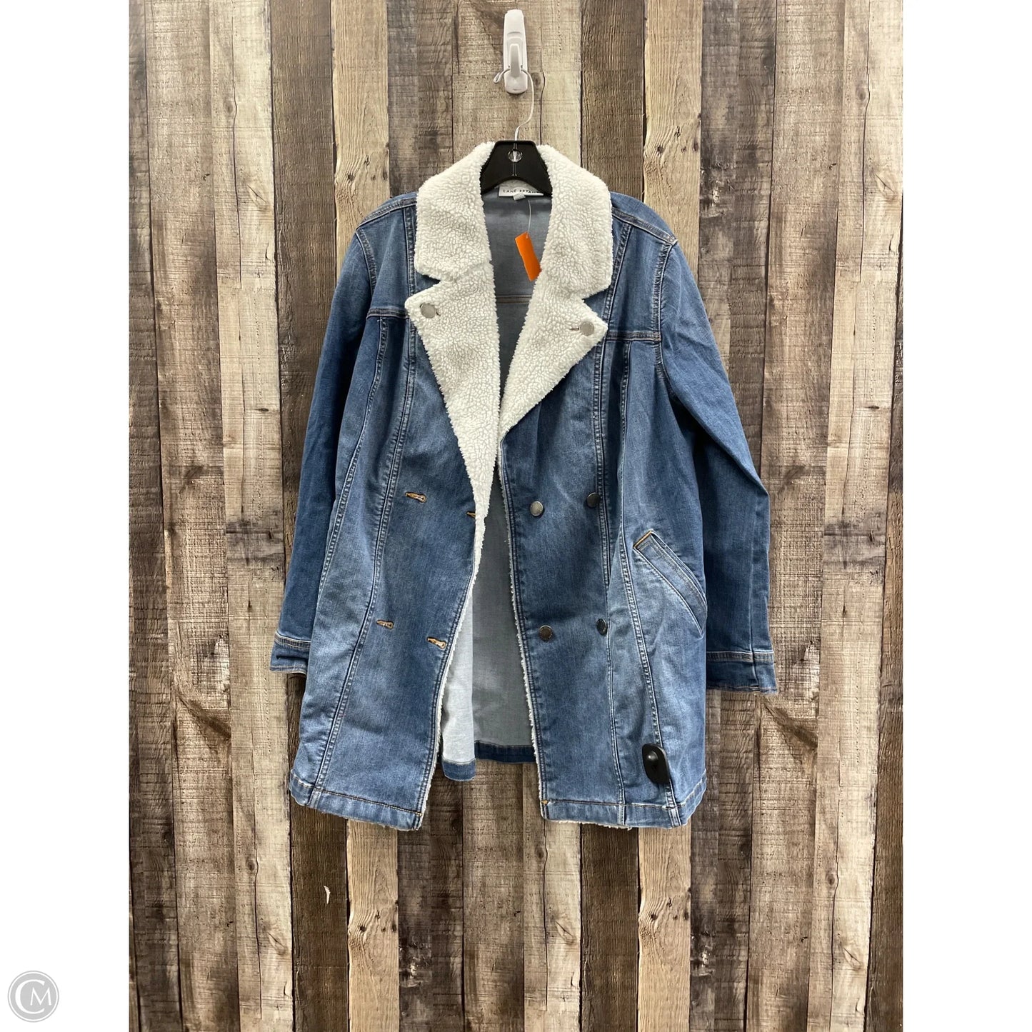 Jacket Denim By Lane Bryant In Blue Denim, Size: Xl