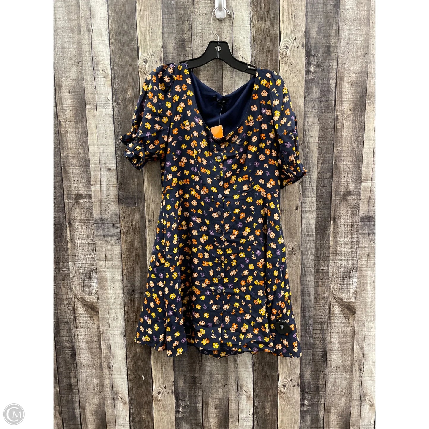 Dress Casual Short By Madewell In Floral Print, Size: S