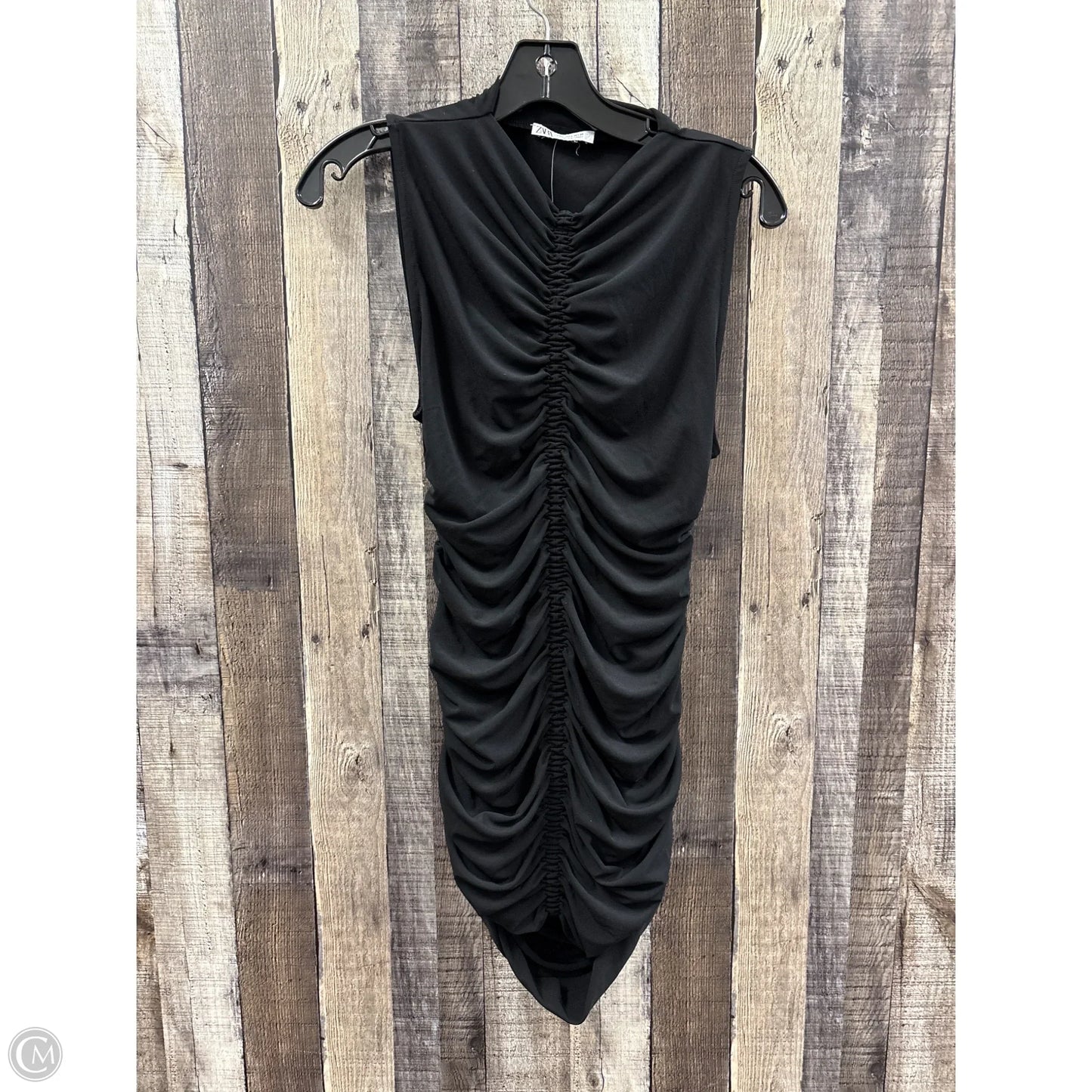 Dress Casual Short By Zara In Black, Size: L
