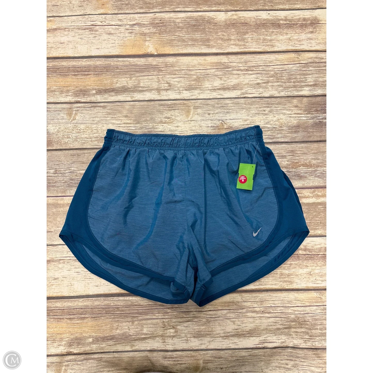 Athletic Shorts By Nike In Blue, Size: L