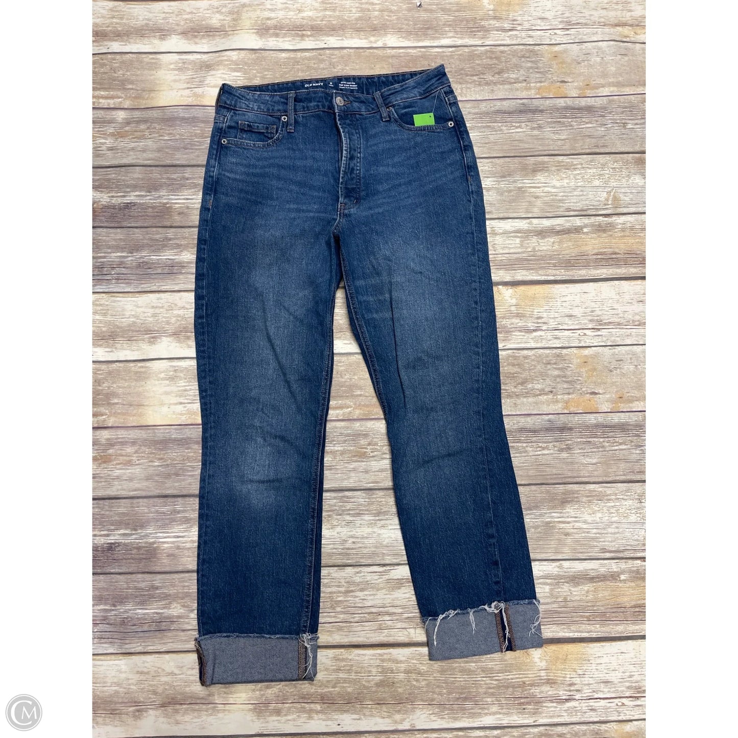 Jeans Skinny By Old Navy In Blue Denim, Size: 8