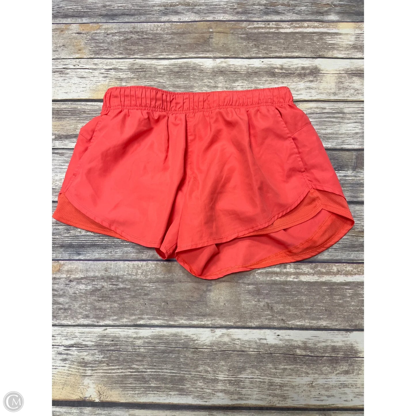 Athletic Shorts By Athletic Works In Orange, Size: L