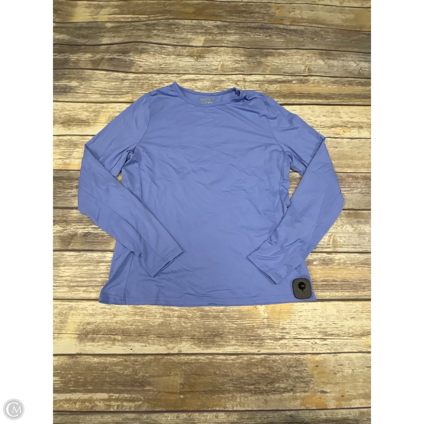 Athletic Top Long Sleeve Crewneck By Hang Ten In Purple, Size: L