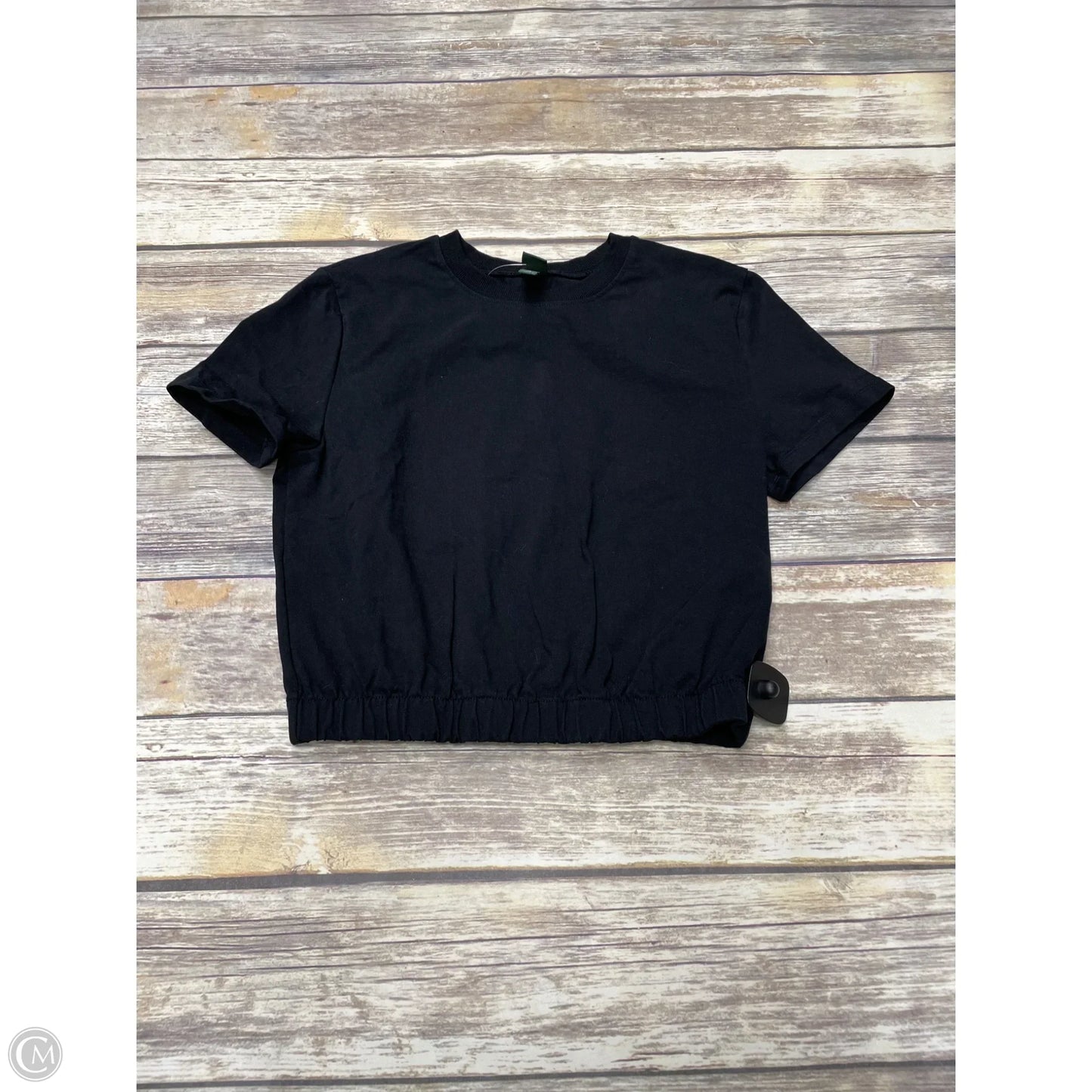 Top Short Sleeve By Wild Fable In Black, Size: Xs