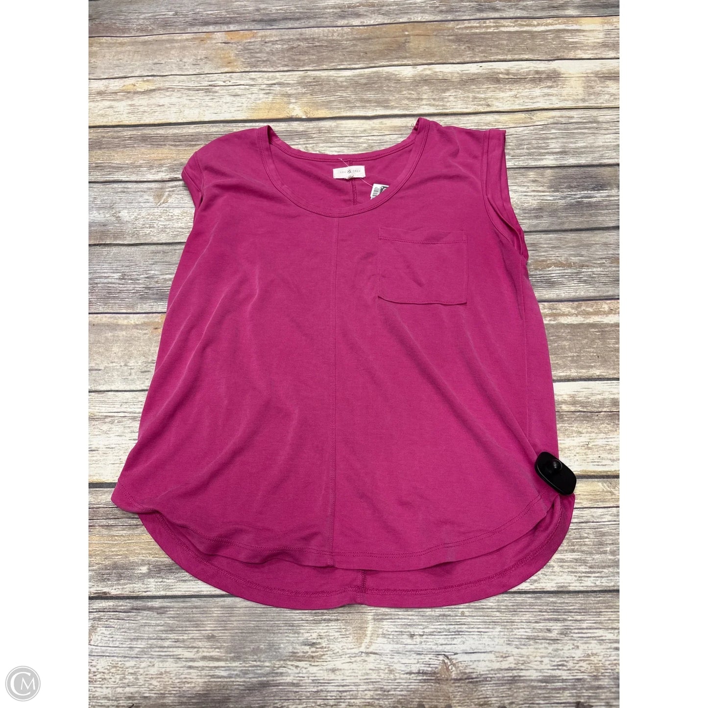 Top Sleeveless By Lou And Grey In Pink, Size: M