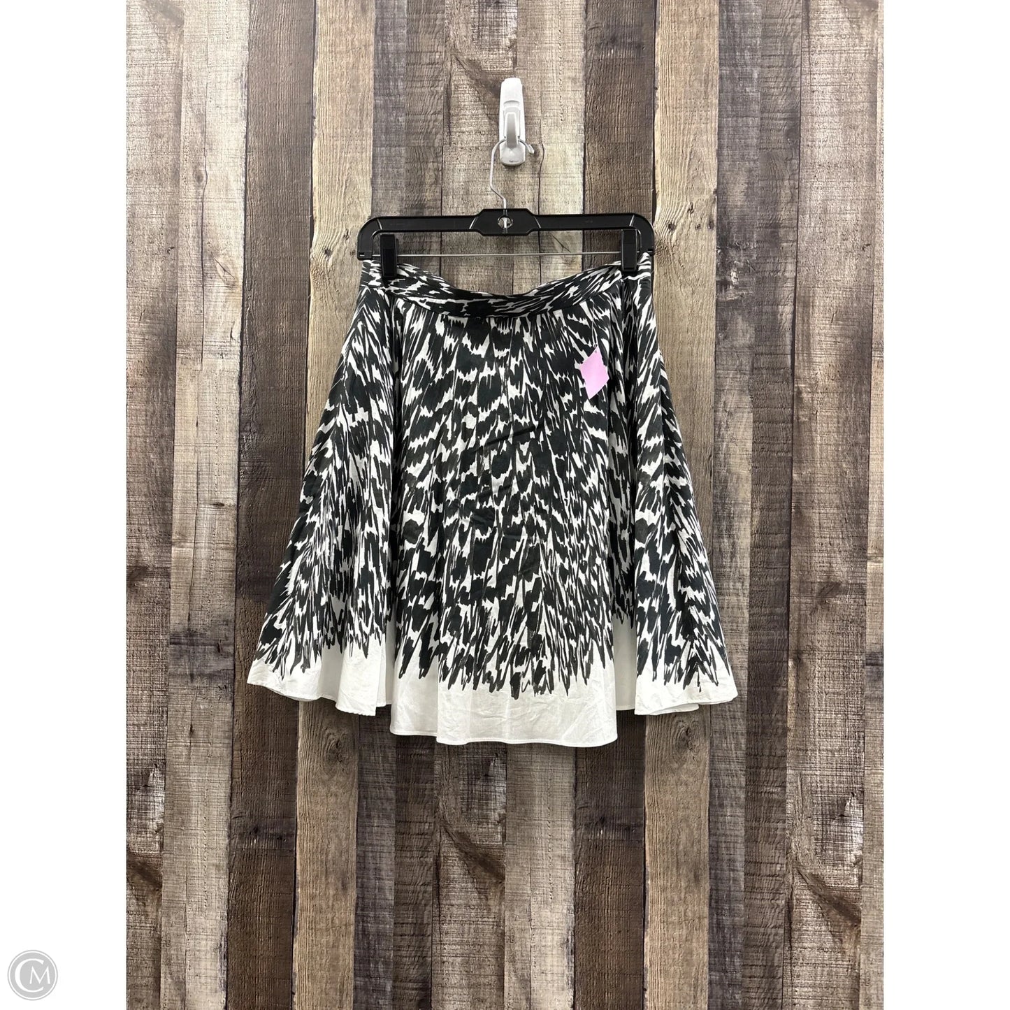 Skirt Designer By Milly In Black & White, Size: M