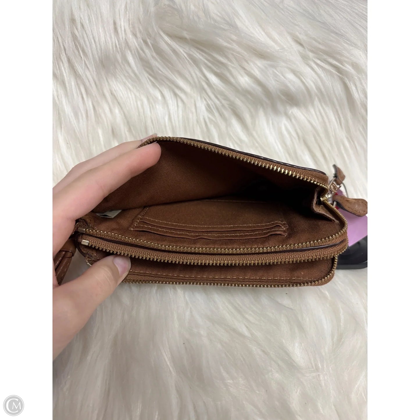 Wristlet Designer By Coach, Size: Small