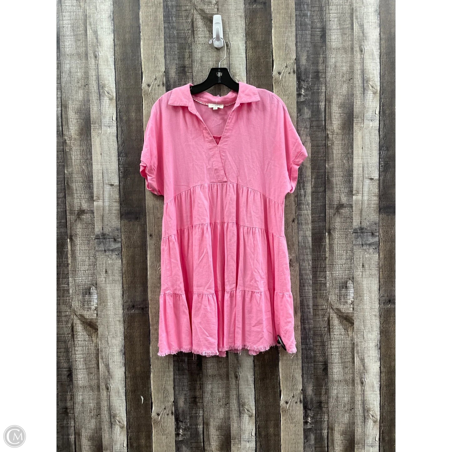 Dress Casual Short By Umgee In Pink, Size: S
