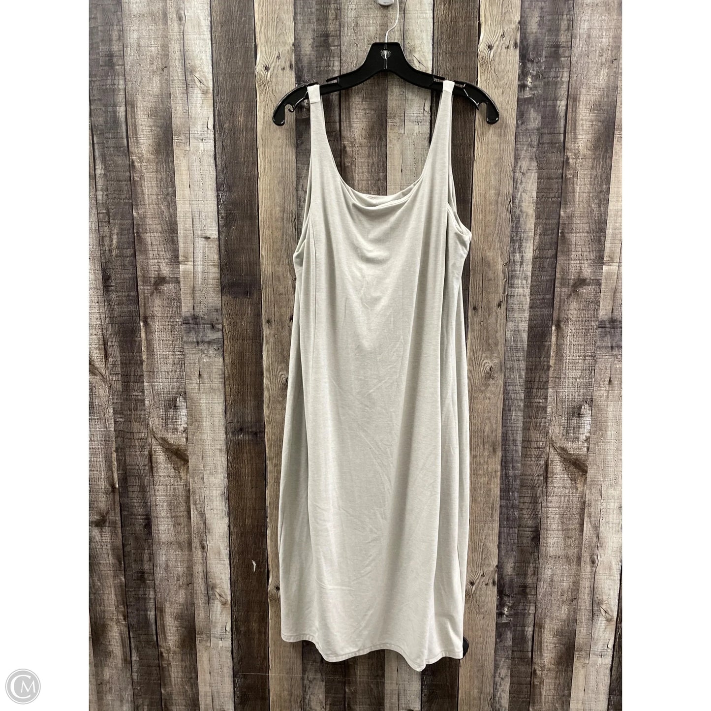 Athletic Dress By Flx In Tan, Size: Xl