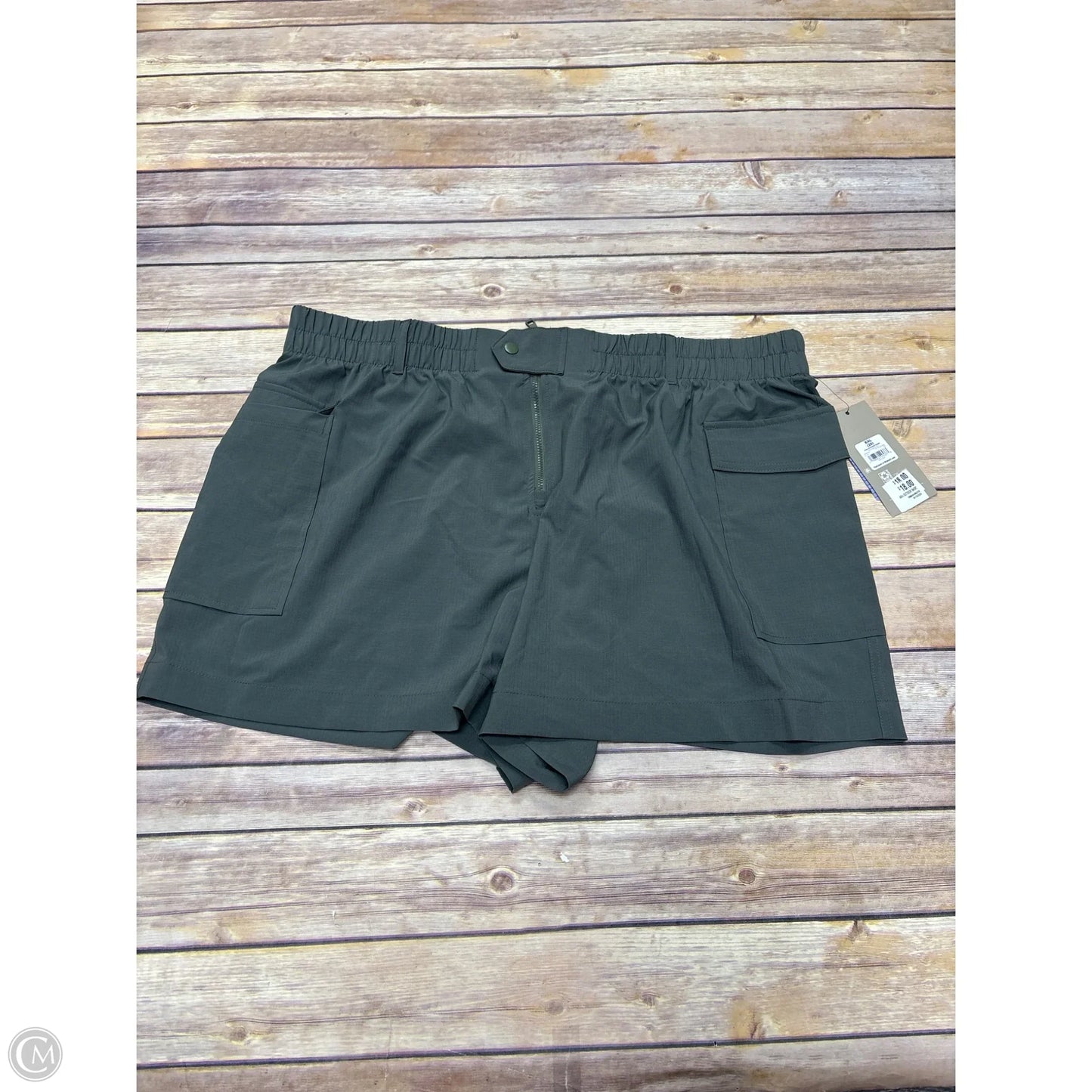 Athletic Shorts By Avia In Green, Size: Xxl