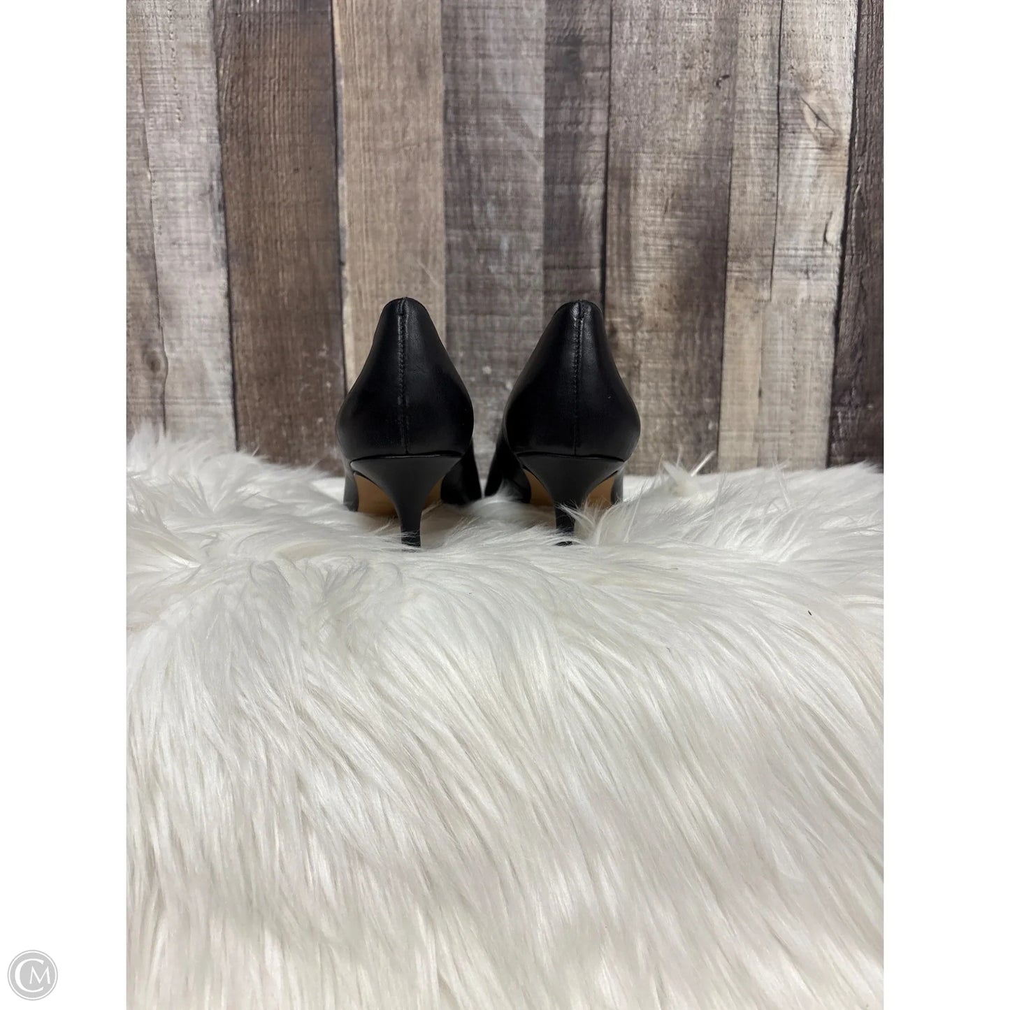 Shoes Heels Kitten By Ann Taylor In Black, Size: 7.5