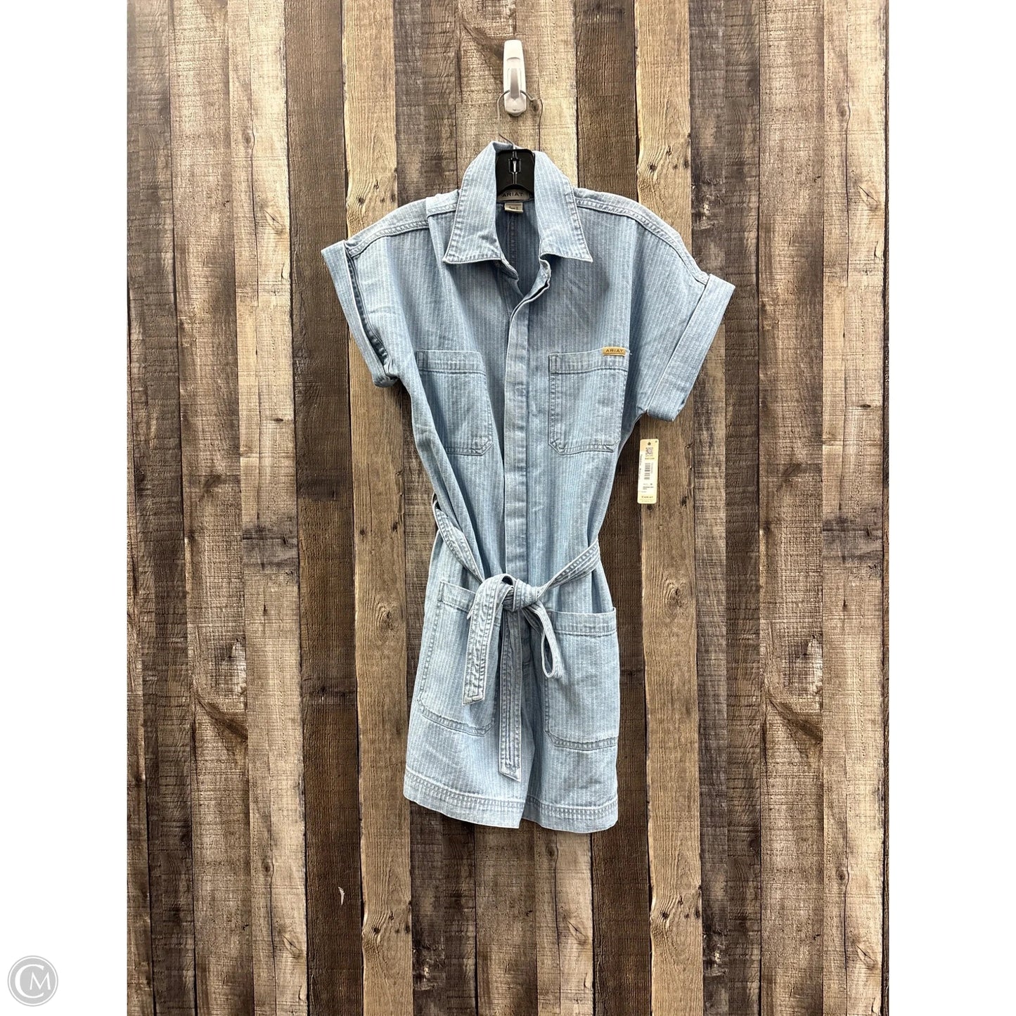 Romper By Ariat In Blue & Brown, Size: M